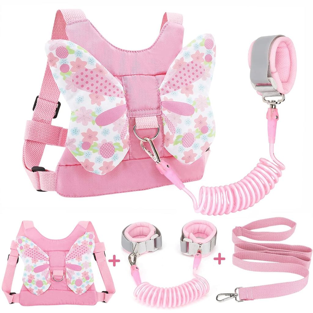 Accmor 3 em 1: Coleira de Segurança para Crianças + Pulseira Anti-Perda, Coleira para Meninas, Cinto de Segurança Infant – foto na Shopee Brasil
