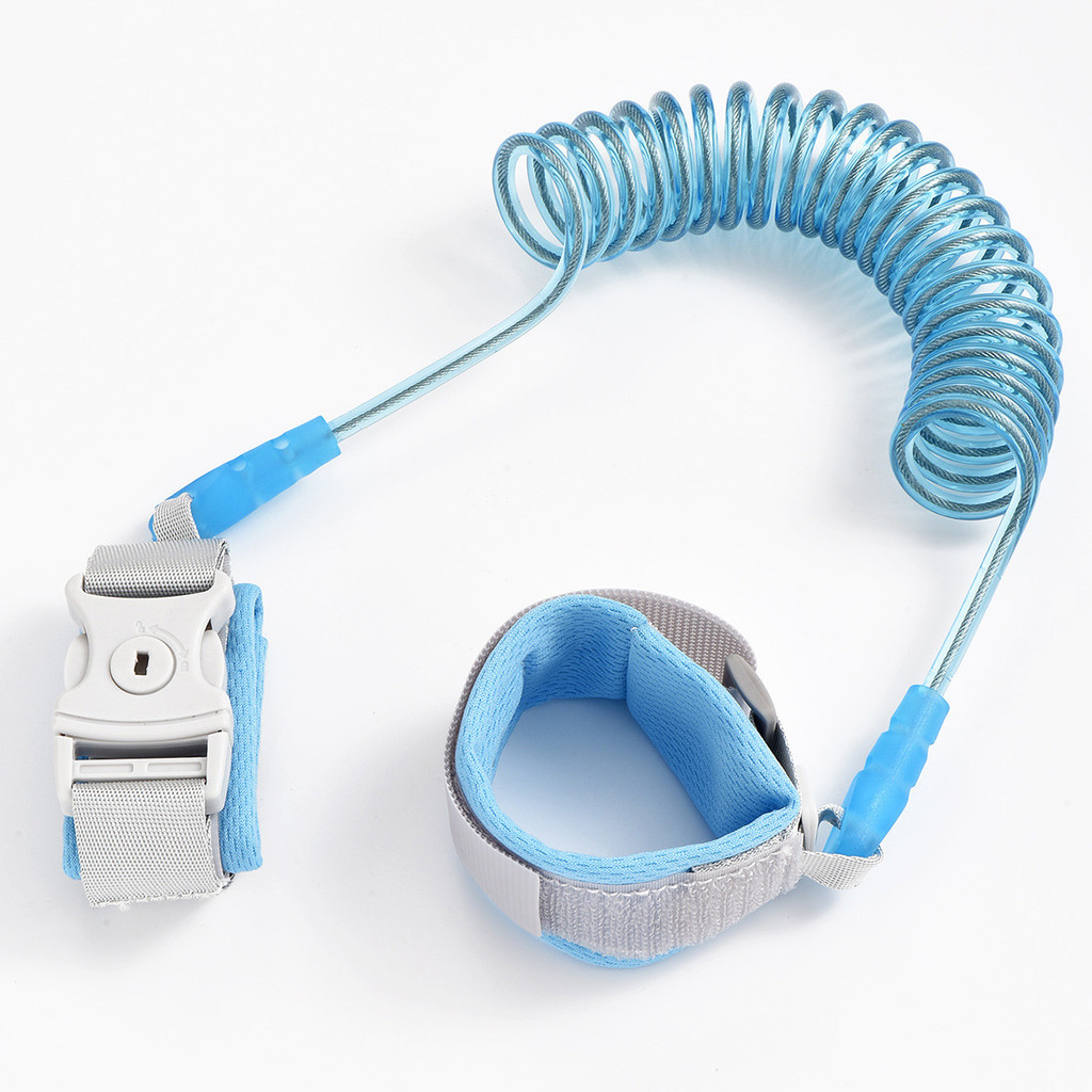 Coleira Anti-Perda com Trava para Bebês e Crianças Pequenas, Pulseira Anti-Perda para Crianças, Coleira de Segurança par – foto na Shopee Brasil