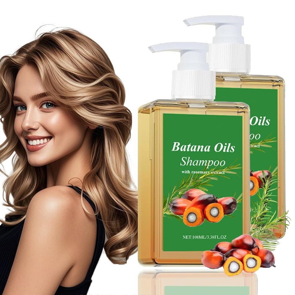 Shampoo de Óleo de Batana, Shampoo de Batana, Shampoo de Óleo de Batana com Extrato de Alecrim, Shampoo de Batana para Q – foto na Shopee Brasil