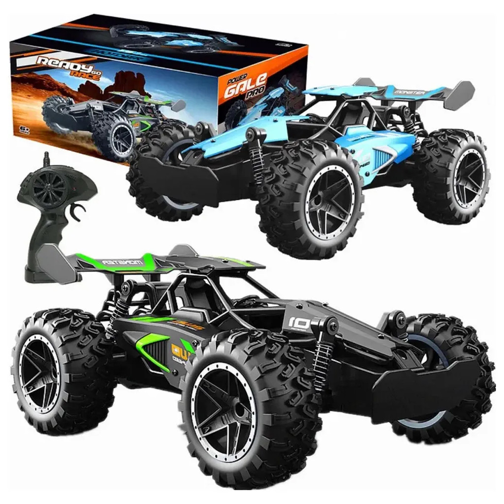 Carrinho De Controle Remoto Carcaça de Aluminio Off Road Controle Remoto Escala 1:1 20km Kizumba – foto na Shopee Brasil