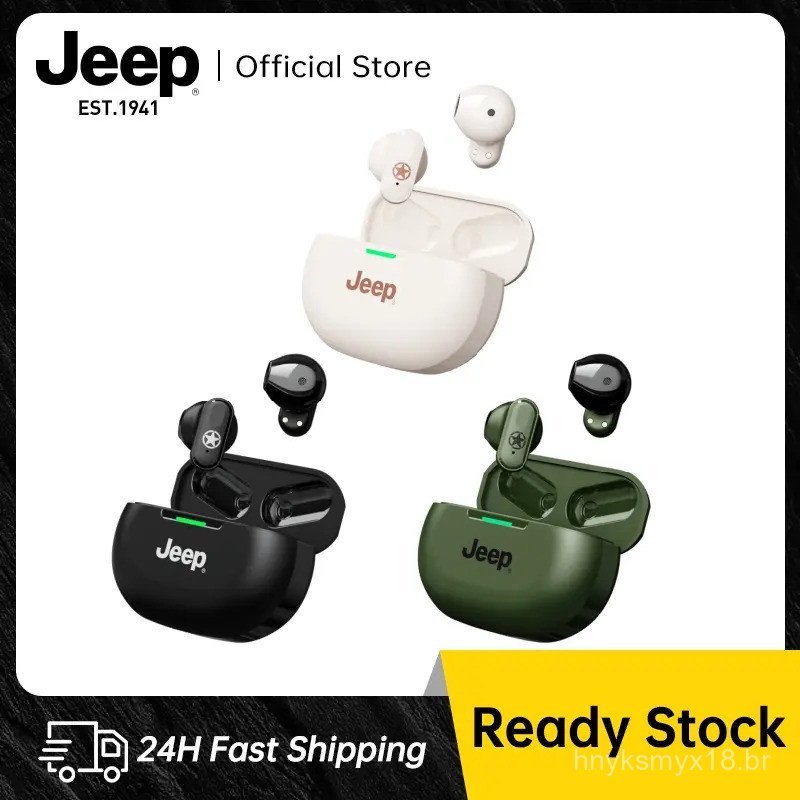 Fones de Ouvido Bluetooth, Jeep JP EW011 TWS, Fones de Ouvido Sem Fio, Fones de Ouvido Práticos, Bluetooth 5.3, Fones de – foto na Shopee Brasil