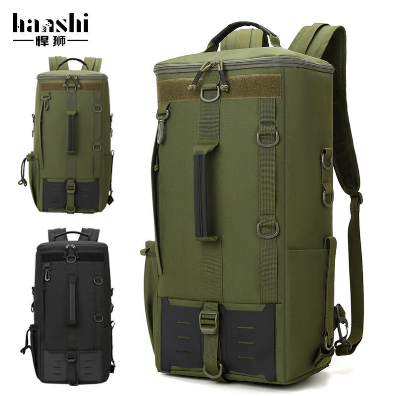Mochila de Viagem Multifuncional Mochila de Montanhismo Mochila Tática Esportiva Nova Mochila de Separação Seca e Úmida – foto na Shopee Brasil