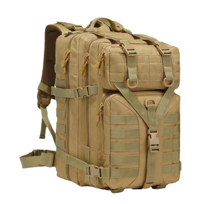 Mochila esportiva ao ar livre mochila de grande capacidade acampamento caminhadas saco viagem caminhadas mochila – foto na Shopee Brasil