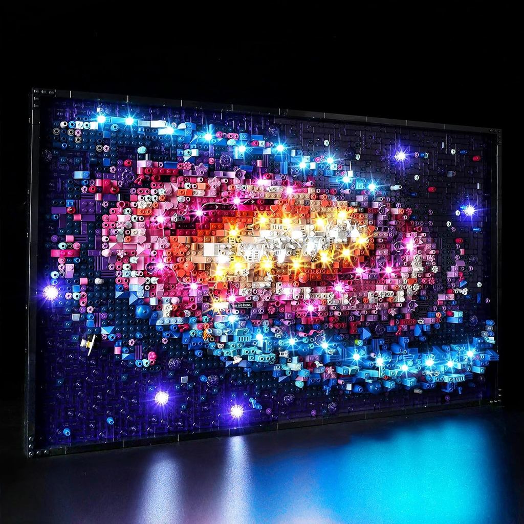 Luzes LED Kyglaring para Lego A Via Láctea, Kit de Luz Criativo Compatível com Lego 31212 (Conjuntos Lego Não Incluídos) – foto na Shopee Brasil