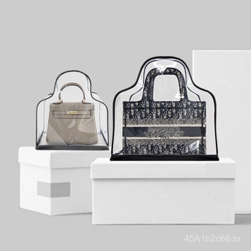 Organizador de balcão para bolsas, bolsa de armazenamento à prova de poeira, bolsa organizadora, capa protetora para bol – foto na Shopee Brasil