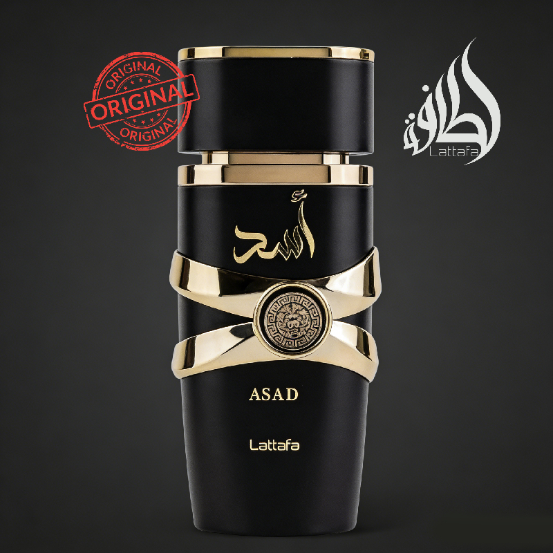 Perfume Árabe Lattafa Asad Importado 100ml Masculino Perfume EDP Original 100% Perfume Amadeirado – foto na Shopee Brasil