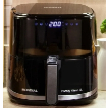 Fritadeira Sem Óleo Air Fryer Digital 5L Mondial 2000W - AF-50-DV clip-icon Fritadeira Sem Óleo Air Fryer Digital 5l 127 – foto na Shopee Brasil