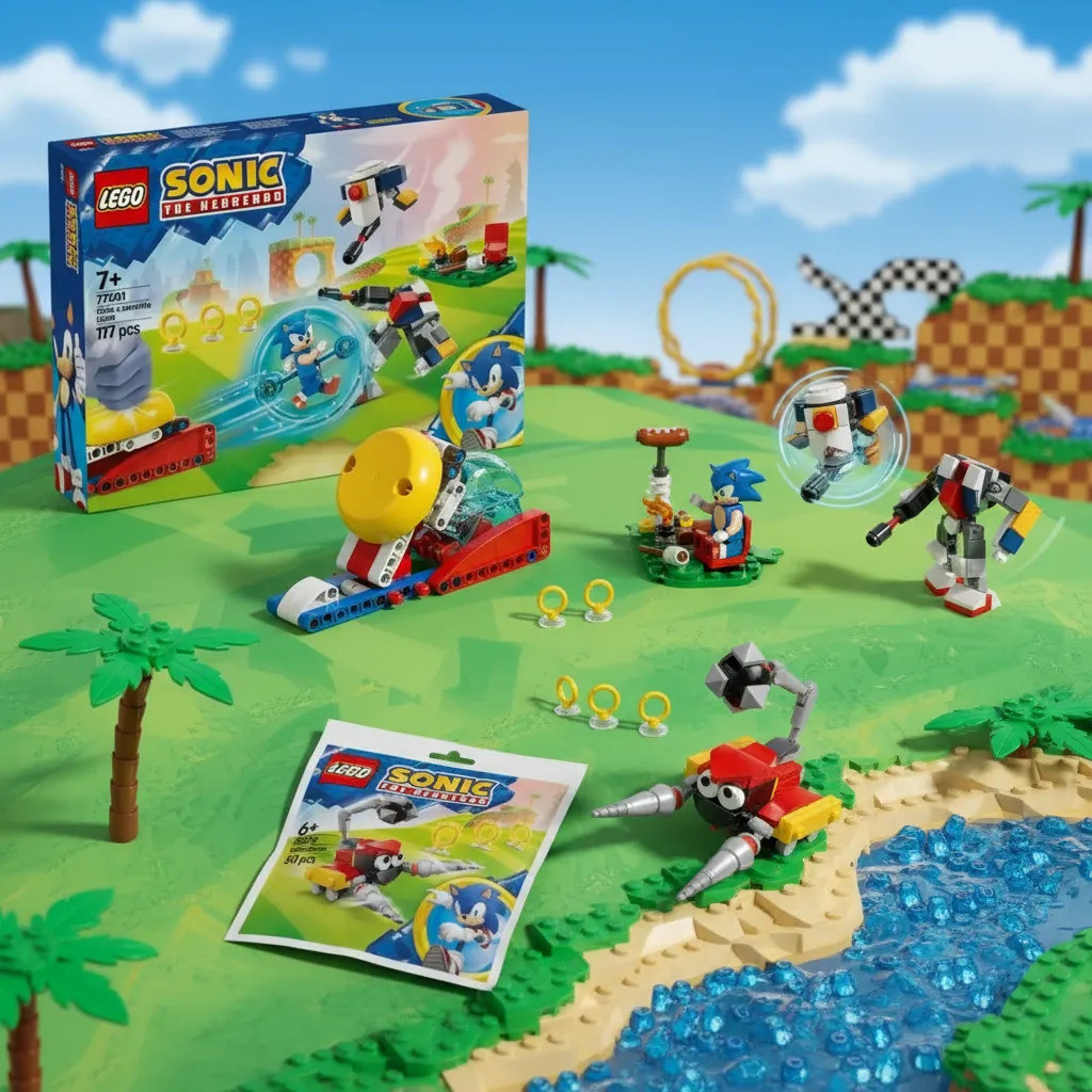 Kit Lego Sonic The Hedgehog Sonic Batalha Na Fogueira E Lego Sonic Skorp 7257 Dois Legos – foto na Shopee Brasil