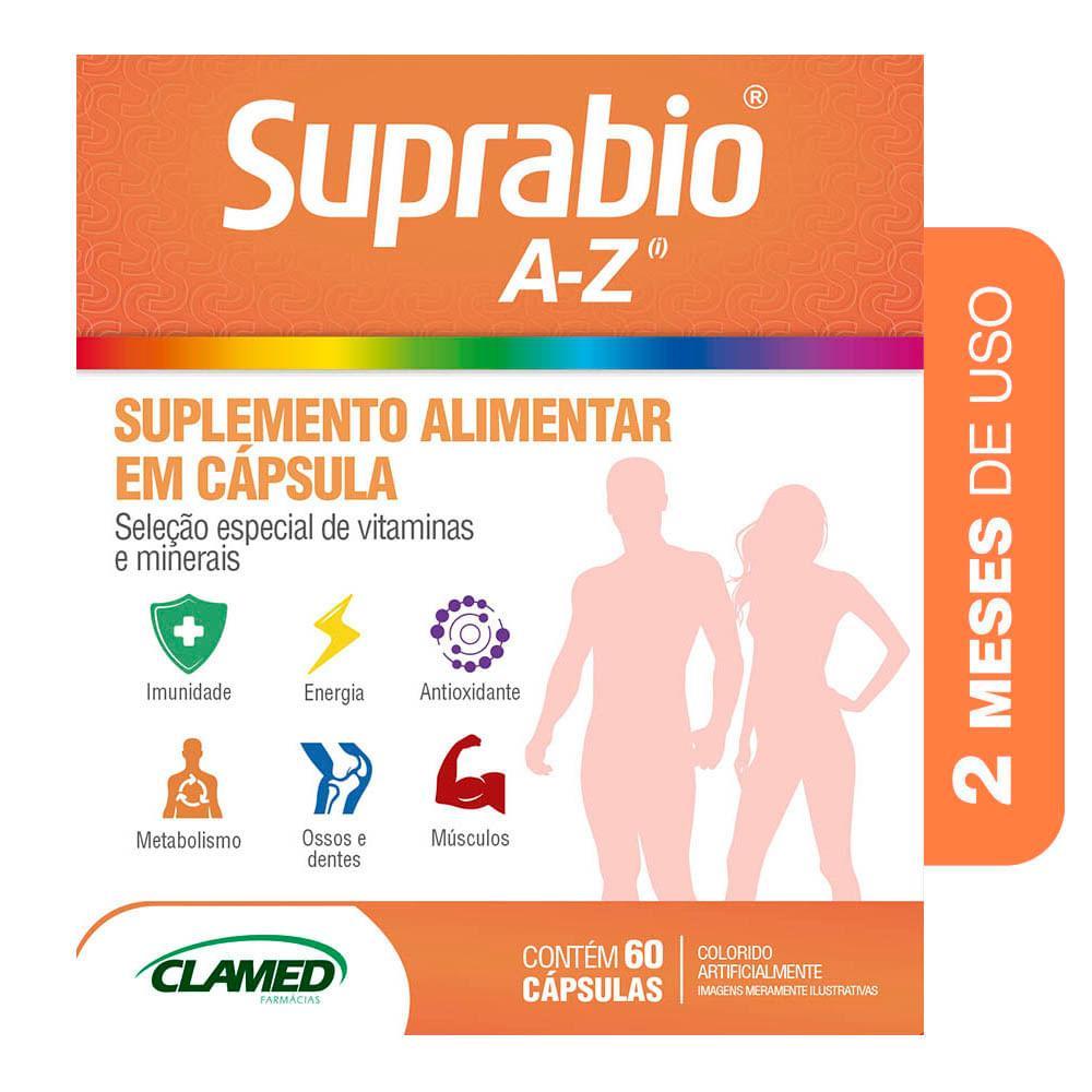 Suplemento Alimentar Suplemento Alimentar Suprabio A-z 60 Cápsulas – foto na Shopee Brasil