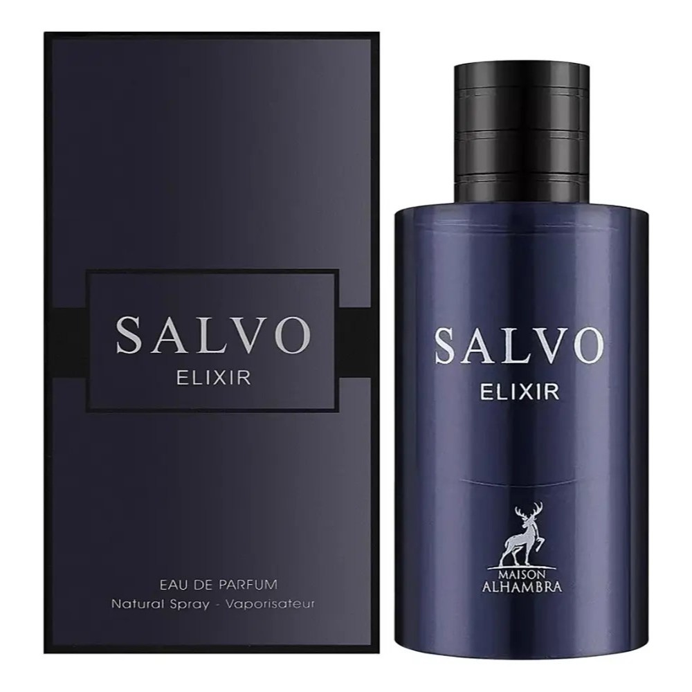Salvo Elixir, perfume masculino importado, perfume árabe masculino, perfume forte masculino, Maison Alhambra, perfume – foto na Shopee Brasil