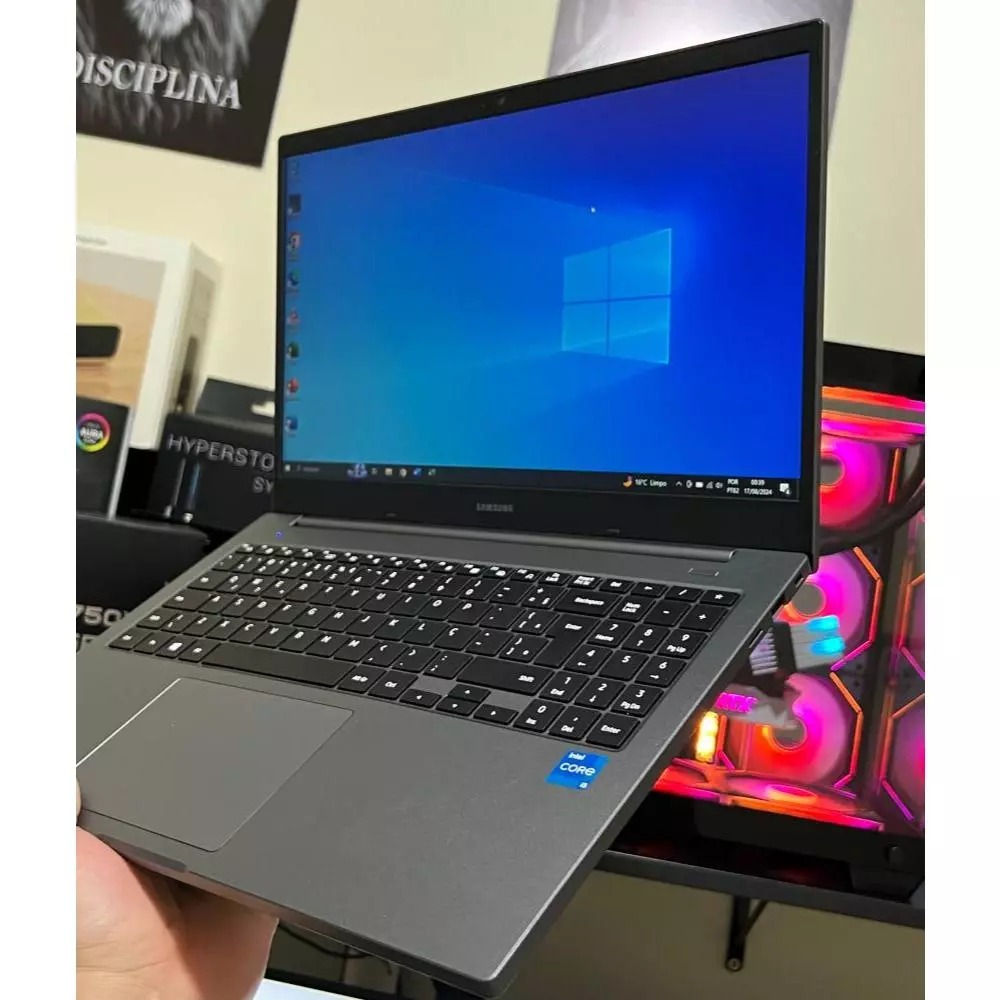 Notebook Samsung Book i5-11ºGeração, 12GB RAM, SSD 256GB, Tela 15.6 Notebook Rápido para Trabalho e Estudos – foto na Shopee Brasil