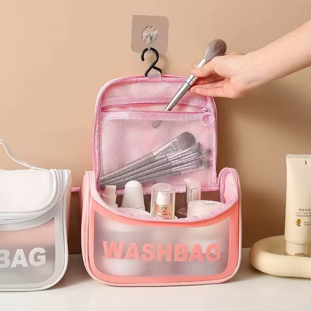 Necessaire Bolsa de Mão Organizadora com Alça Estojo Organizador Bolsinha de Organização – foto na Shopee Brasil