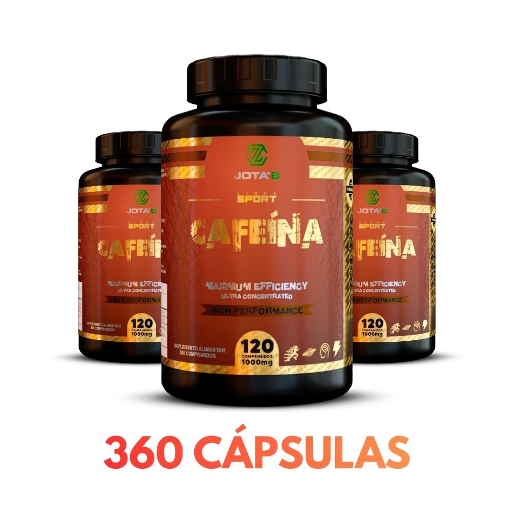 Cafeína 1000mg 120 Comprimidos JOTA’B SUPLEMENTOS Alta Concentração Suplemento Alimentar – foto na Shopee Brasil