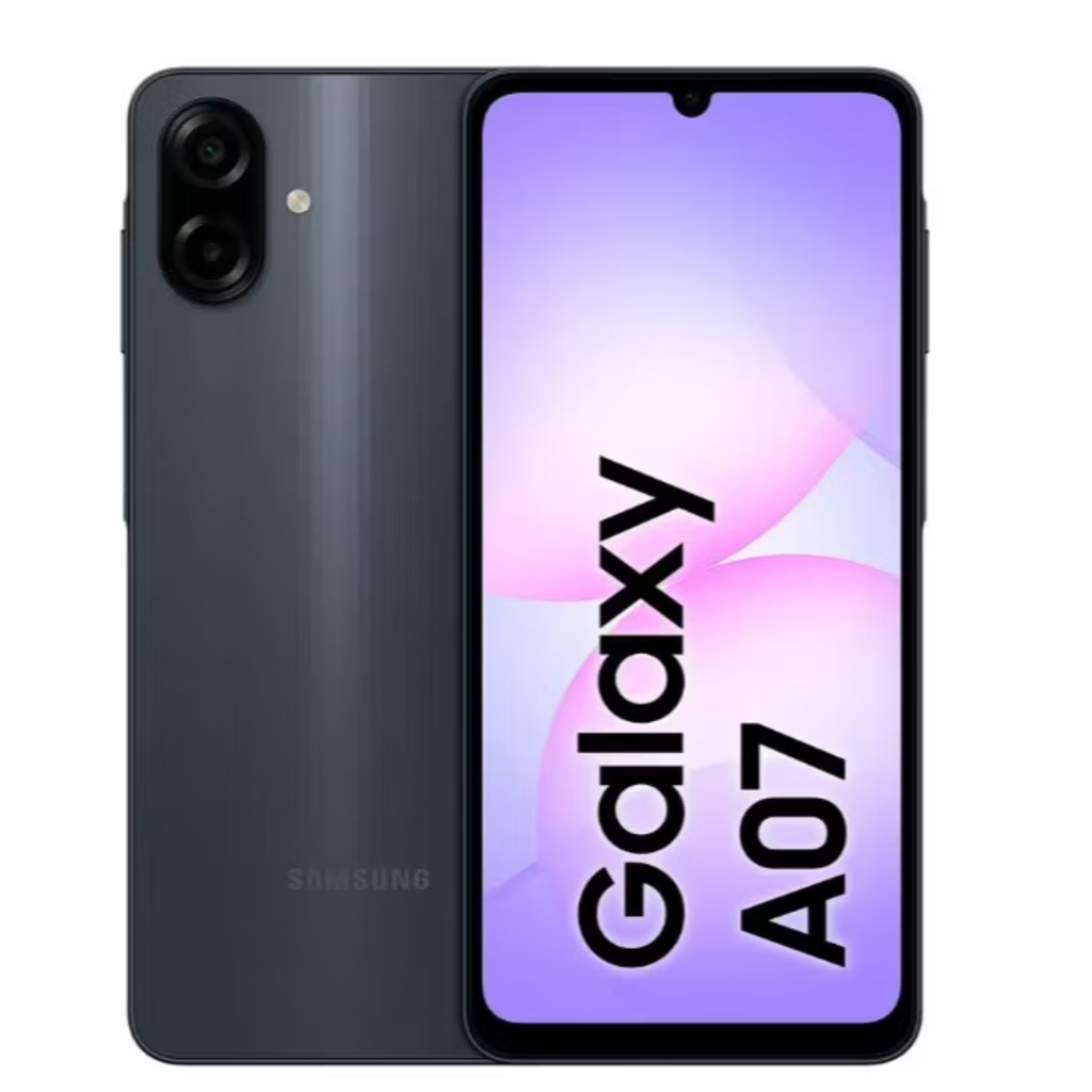 Smartphone Samsung A07 128GB Preto 4GB RAM Tela 6,7" Câm. Dupla + Selfie 8MP Fabricação Nacional c/ Anatel – foto na Shopee Brasil