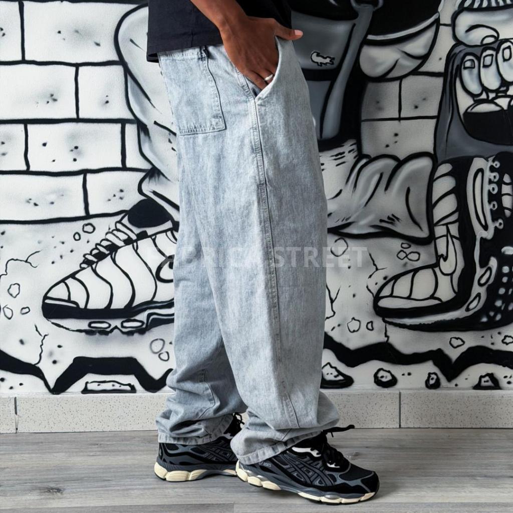 CALÇA JEANS ESTONADA CLARA, CALÇA JEANS MARMORIZADA, CALÇA JEANS, CALÇA BAGGY, CALÇA RETA, CALÇA BALÃO CL – foto na Shopee Brasil