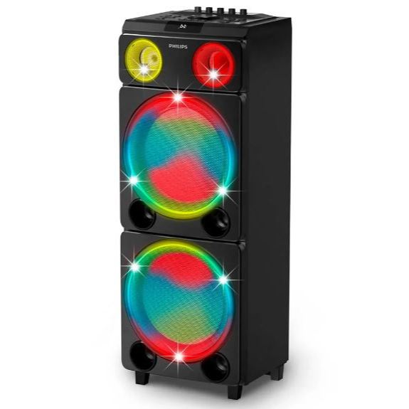 Caixa De Som Amplificada Philips 2400w Portátil Festa Nf-e Caixa de som potente, Caixa de som Philips, Caixa torre bluet – foto na Shopee Brasil