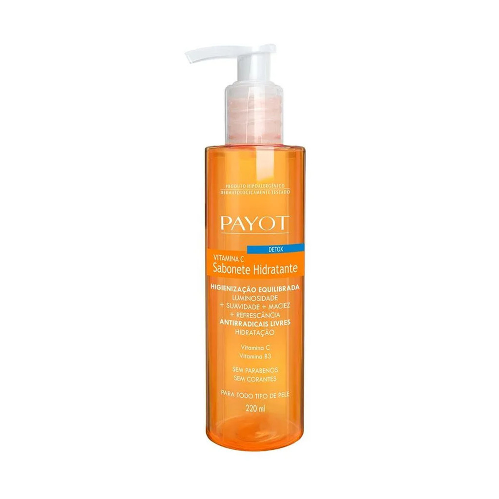 Sabone Liquido Vitamina c Payot Hidratante Detox – foto na Shopee Brasil