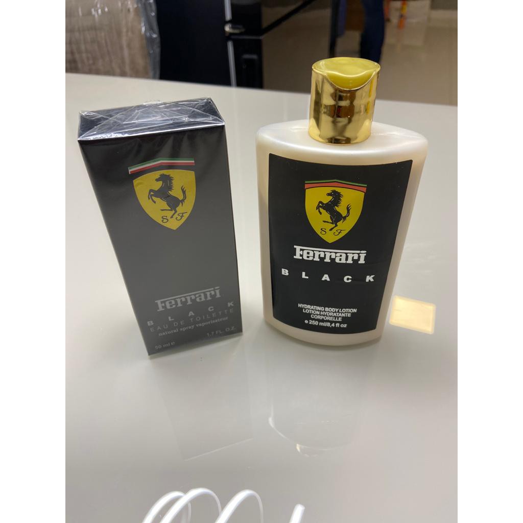 KIT PERFUME + HIDRATANTE FERRARI BLACK / perfume masculino | kit masculino | perfume importado masculino | perfume Ferrari | perfume de luxo – foto na Shopee Brasil